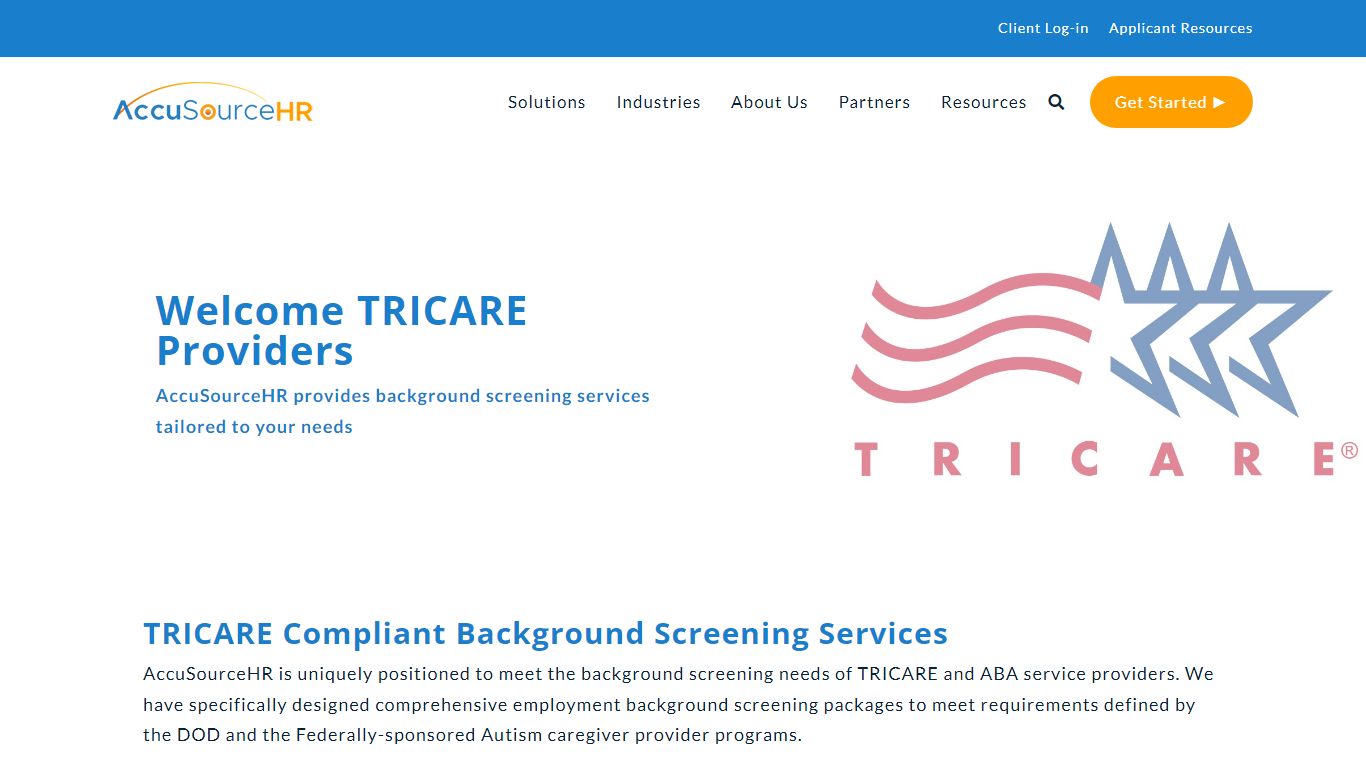 TRICARE Background Screening Services - AccuSourceHR